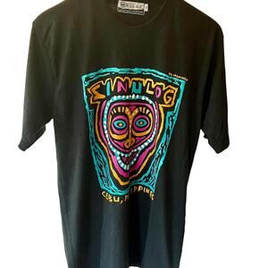 Sinulog Cebu Philippines Gil Maningo Art Shirt Adult Medium